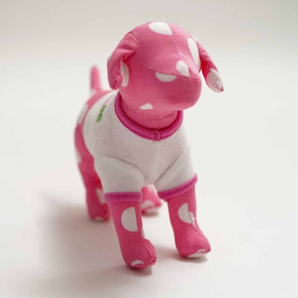 2005 Victoria's Secret Pink Stuff Dog With T-Shirt - Picture 1 of 8